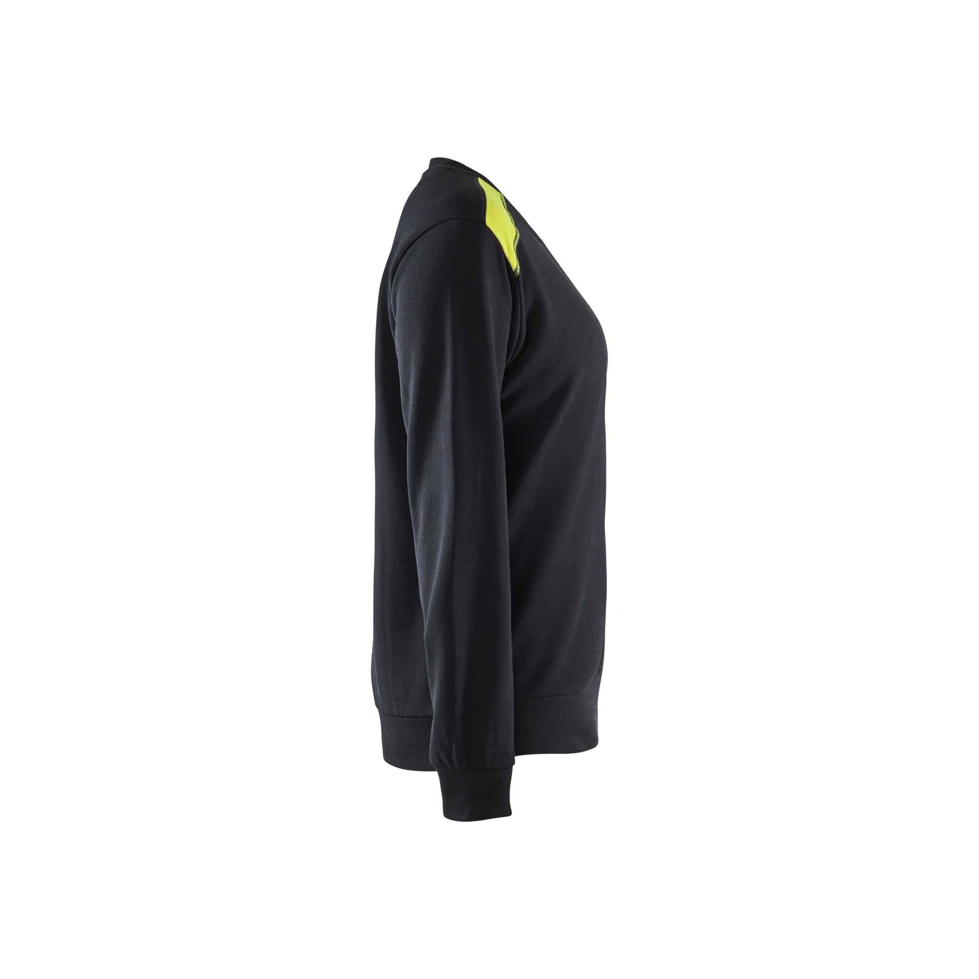 BLAKLADER 34081158 WOMEN'S SWEATSHIRT Hi Vis Reflective Work Sweatshirt WOMEN - 100% Cotton